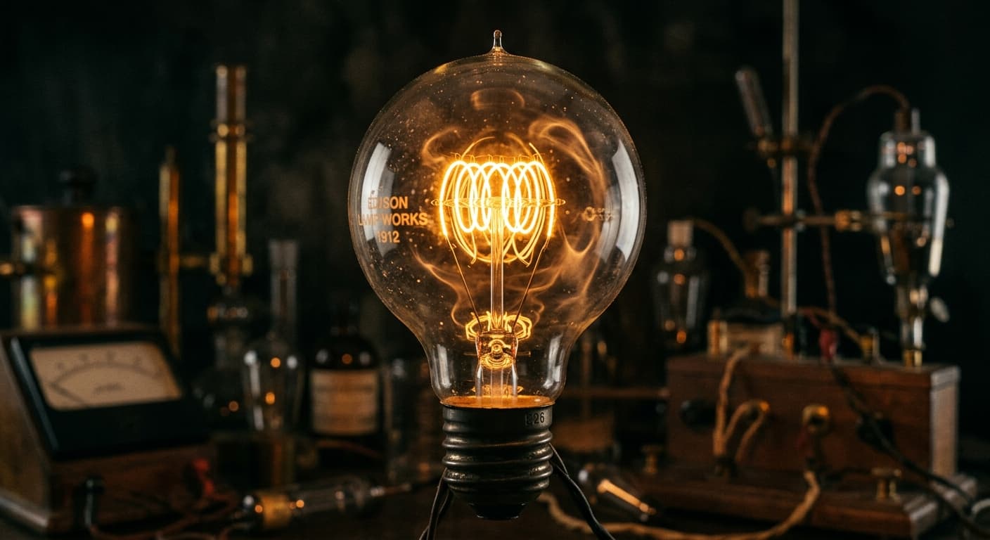 Der Atem der Glühbirne: Wie Irving Langmuir mit Edelgas das elektrische Licht revolutionierte