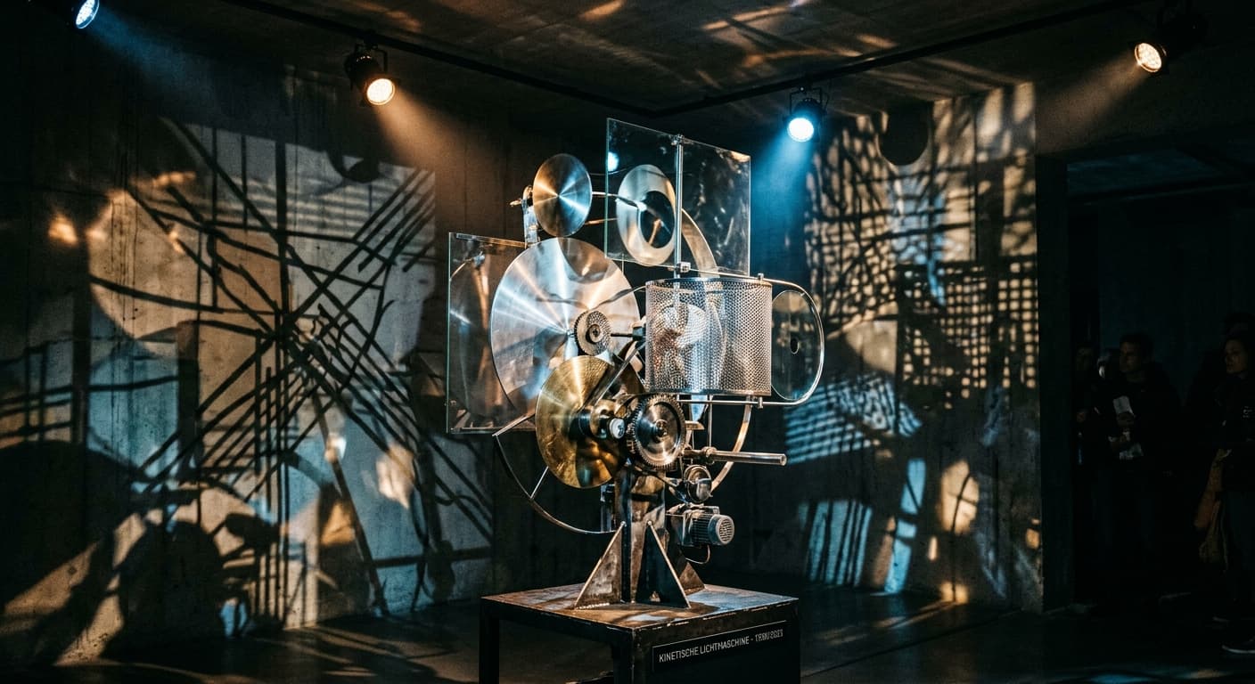 Die Maschine, die das Licht tanzen ließ: László Moholy-Nagy und das Wunder des Licht-Raum-Modulators