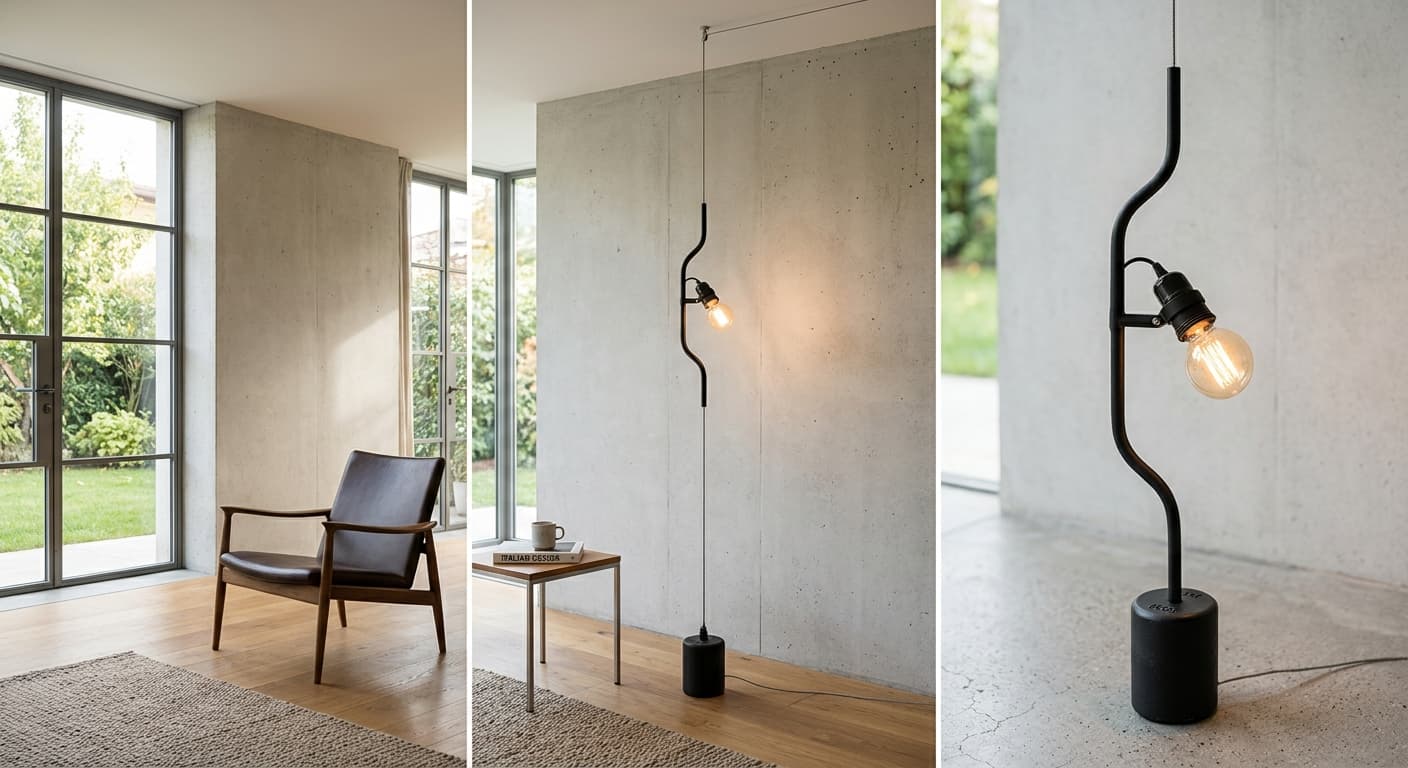 Die Poesie der Reibung: Wie Achille Castiglioni und Pio Manzù mit der Parentesi das Licht zum Schweben brachten